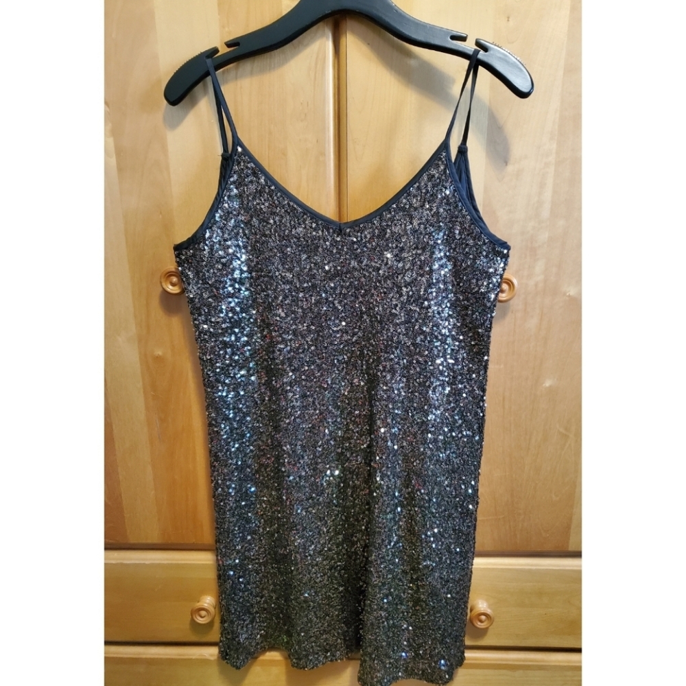 Golden Sequins Dress